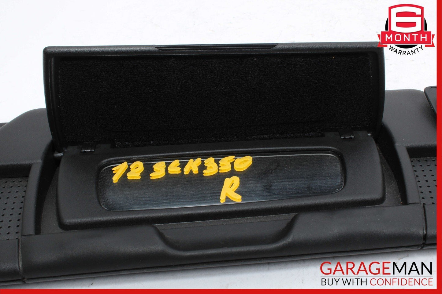 12-20 Mercedes R172 SLK350 Front Right Side Sun Visor Shade Cover Sunvisor OEM