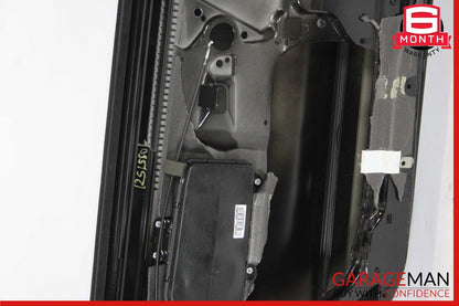 03-12 Mercedes R230 SL550 Front Left Side Exterior Door Shell Frame Panel Black