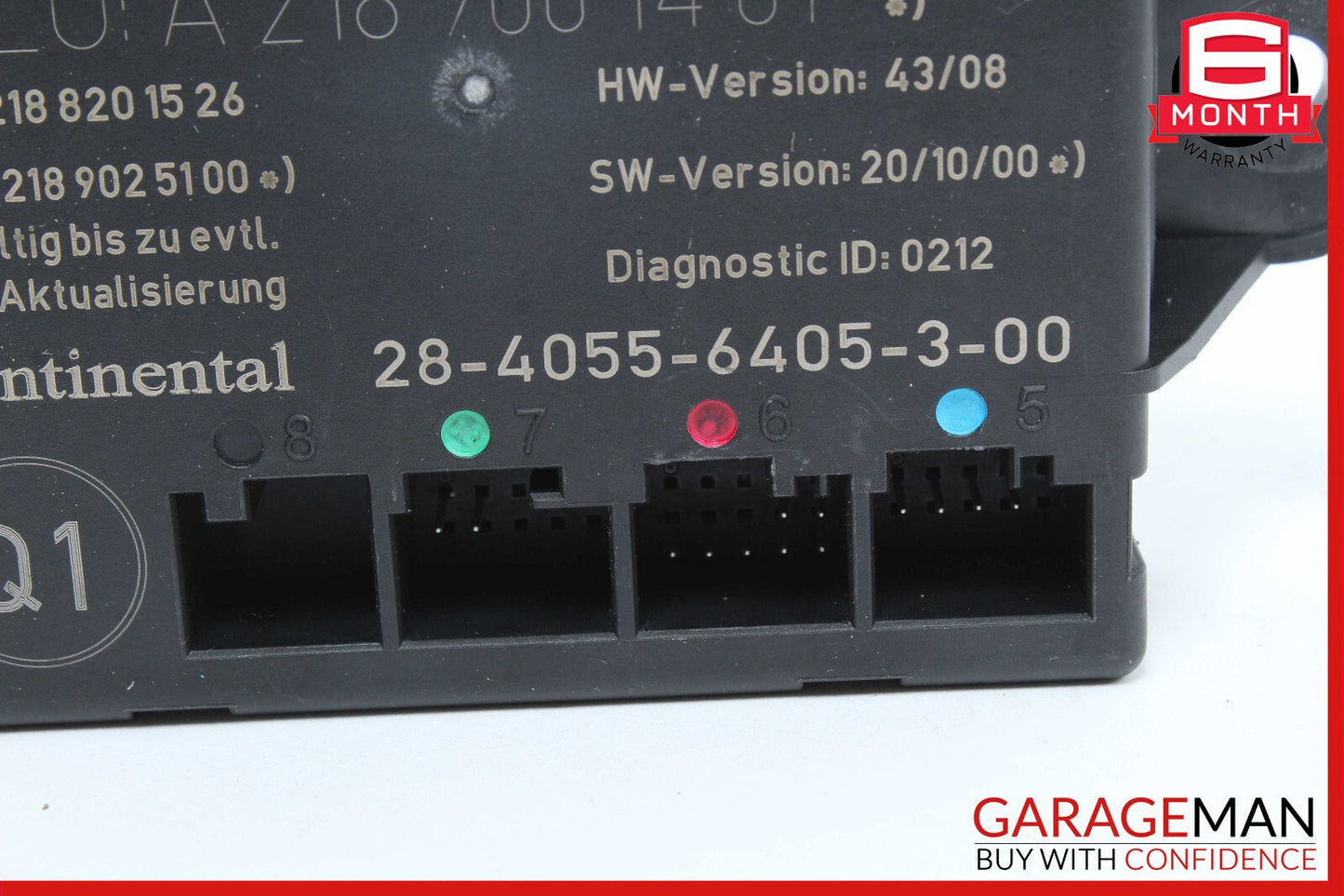 08-18 Mercedes W212 E350 CLS550 C300 Rear Left Side Door Control Module OEM