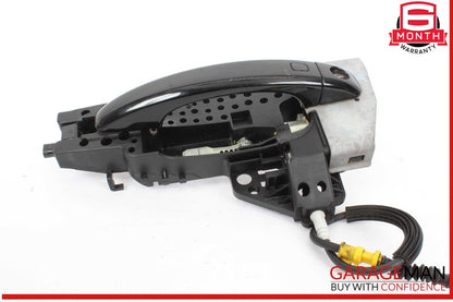 09-16 Audi S4 Front Left Driver Side Exterior Door Handle Black OEM