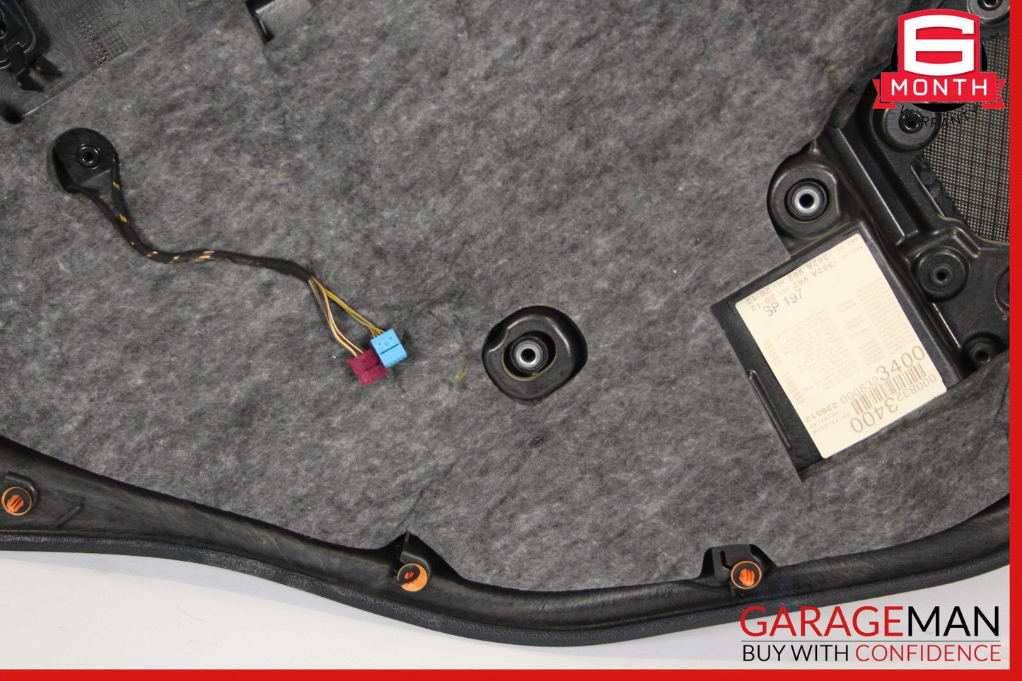 10-13 Mercedes W212 E350 E550 Rear Right Passenger Side Interior Door Panel OEM