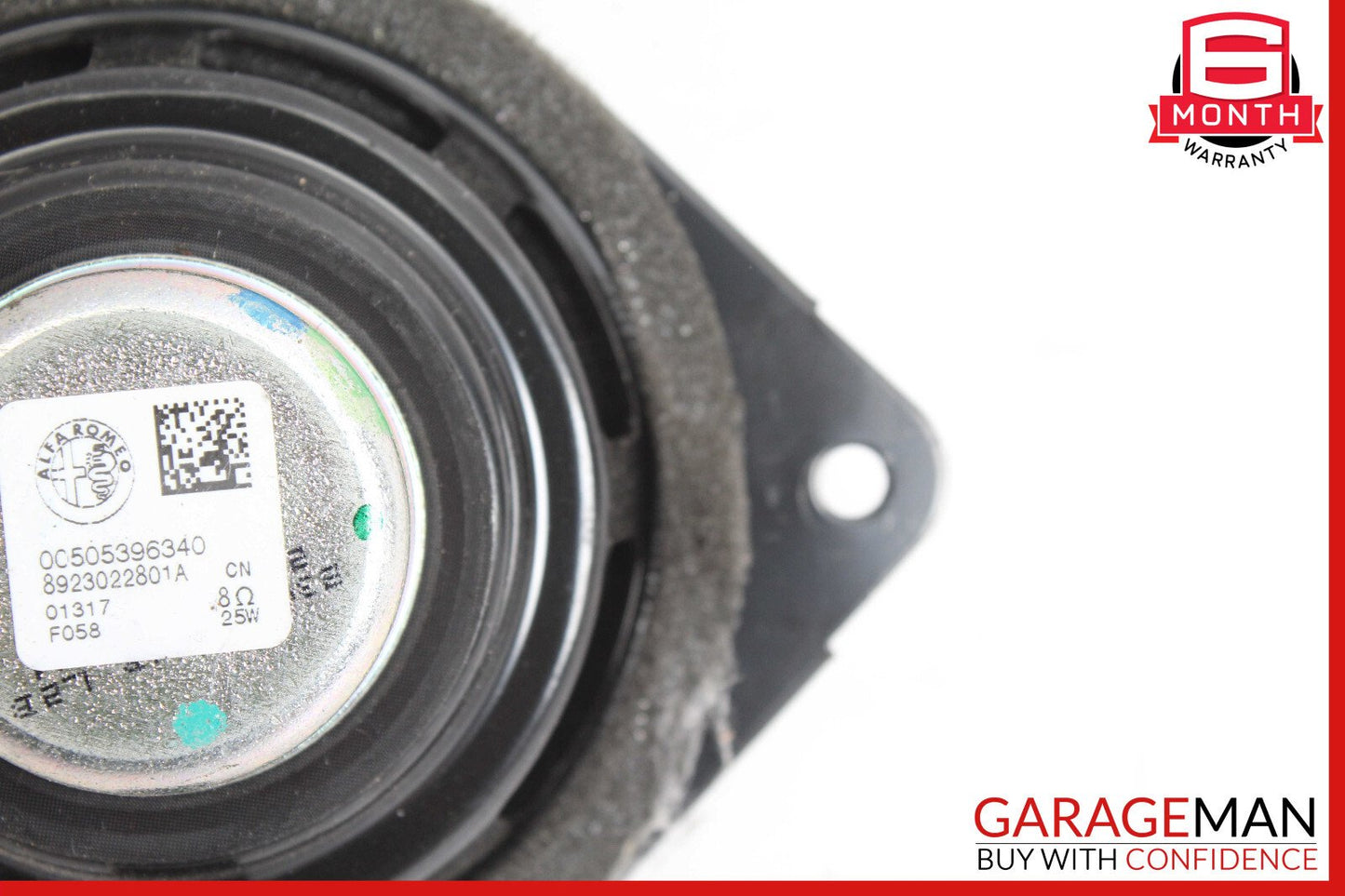 17-22 Alfa Romeo Giulia Rear Left / Right Door Audio Speaker OEM