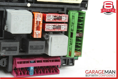 12-14 Mercedes W204 C250 C350 Rear SAM Fuse Box Relay Module Assembly OEM