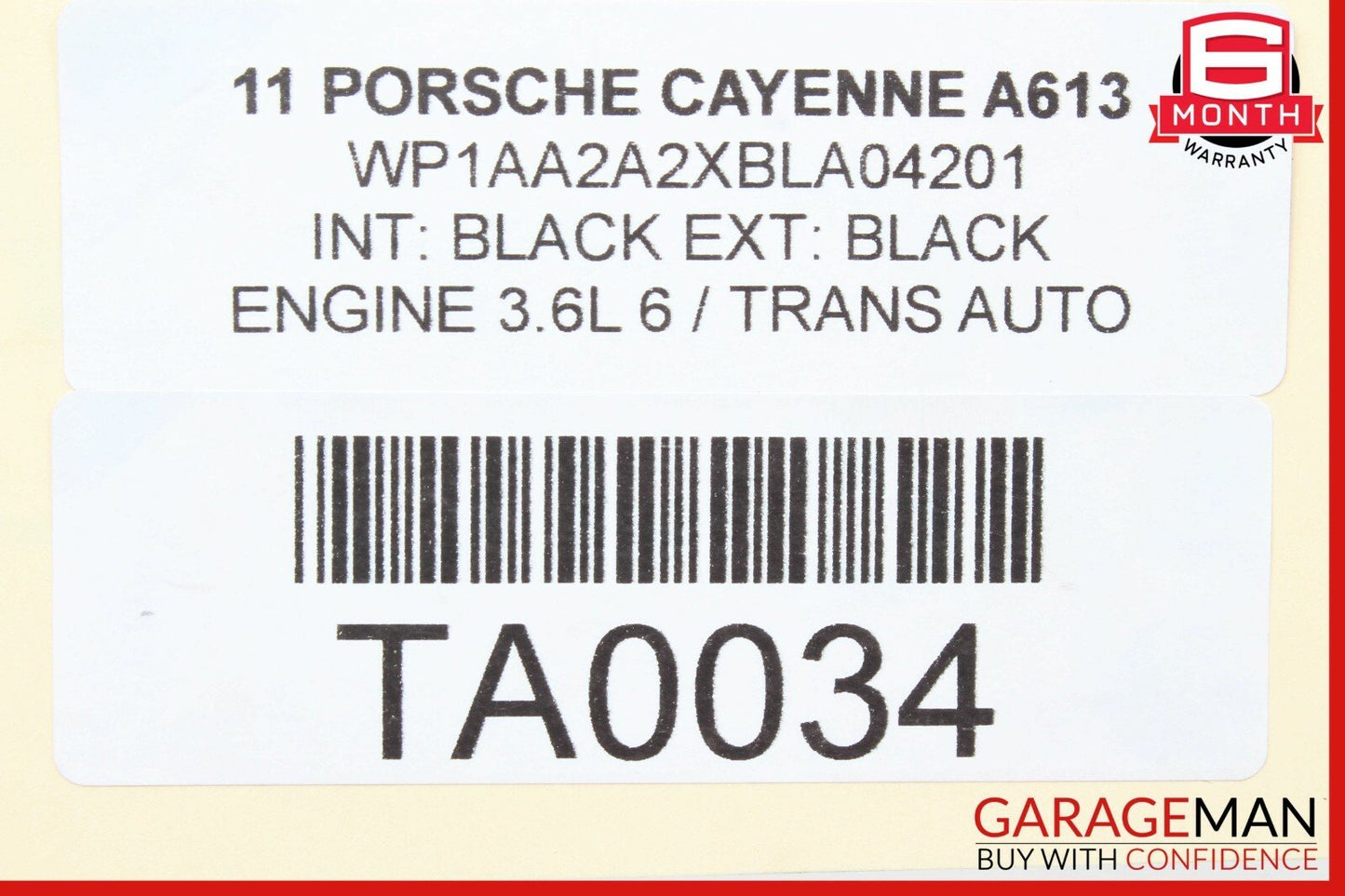 11-17 Porsche Cayenne 958 Front Left Side Blind Spot Sensor Control Module Unit