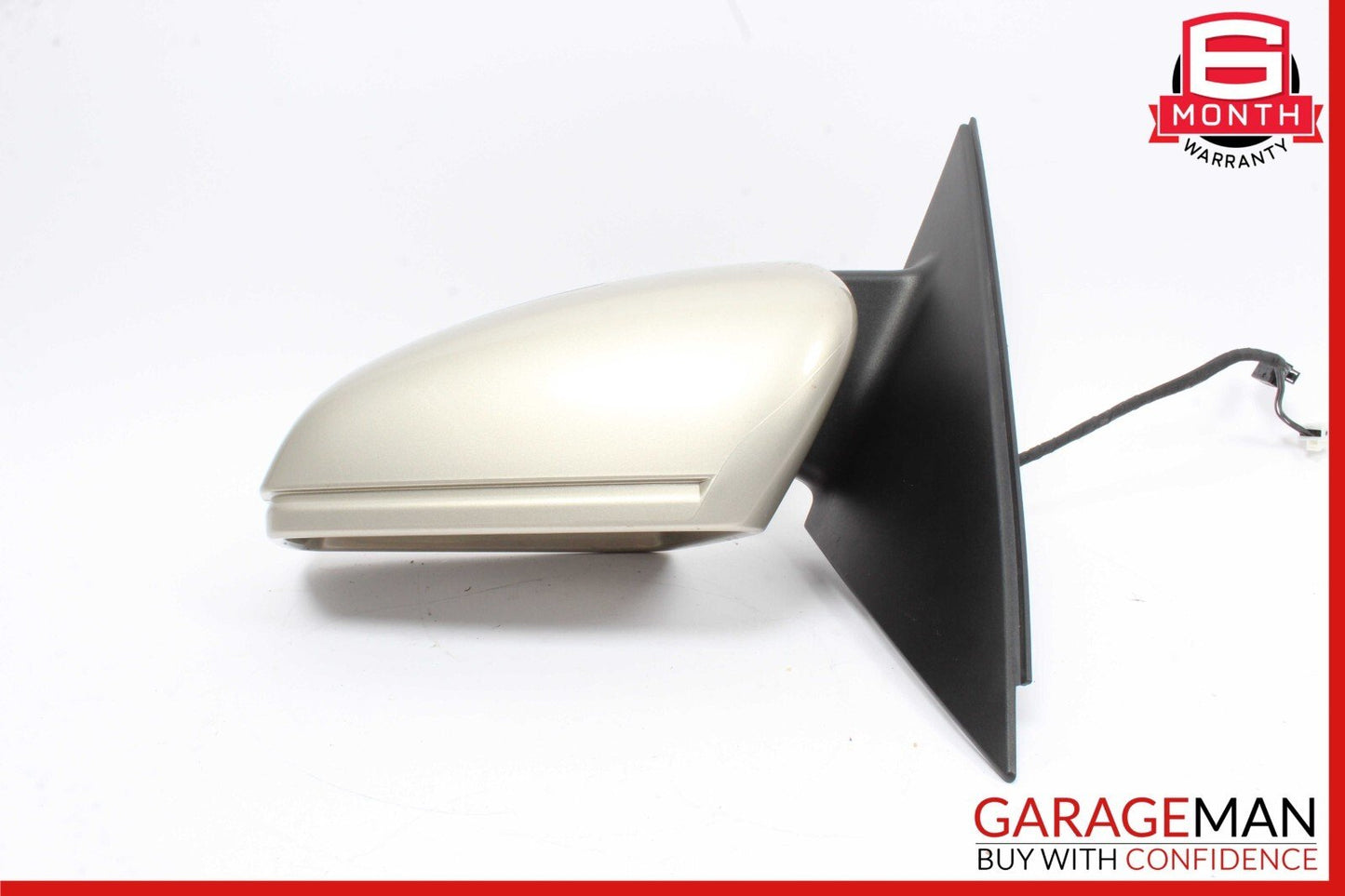 10-11 Mercedes W204 C300 C350 Front Left Side Mirror Door Rear View Pearl Beige