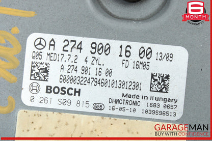 15-20 Mercedes W205 C300 4MATIC ECU ECM Engine Control Module Unit 2749001600
