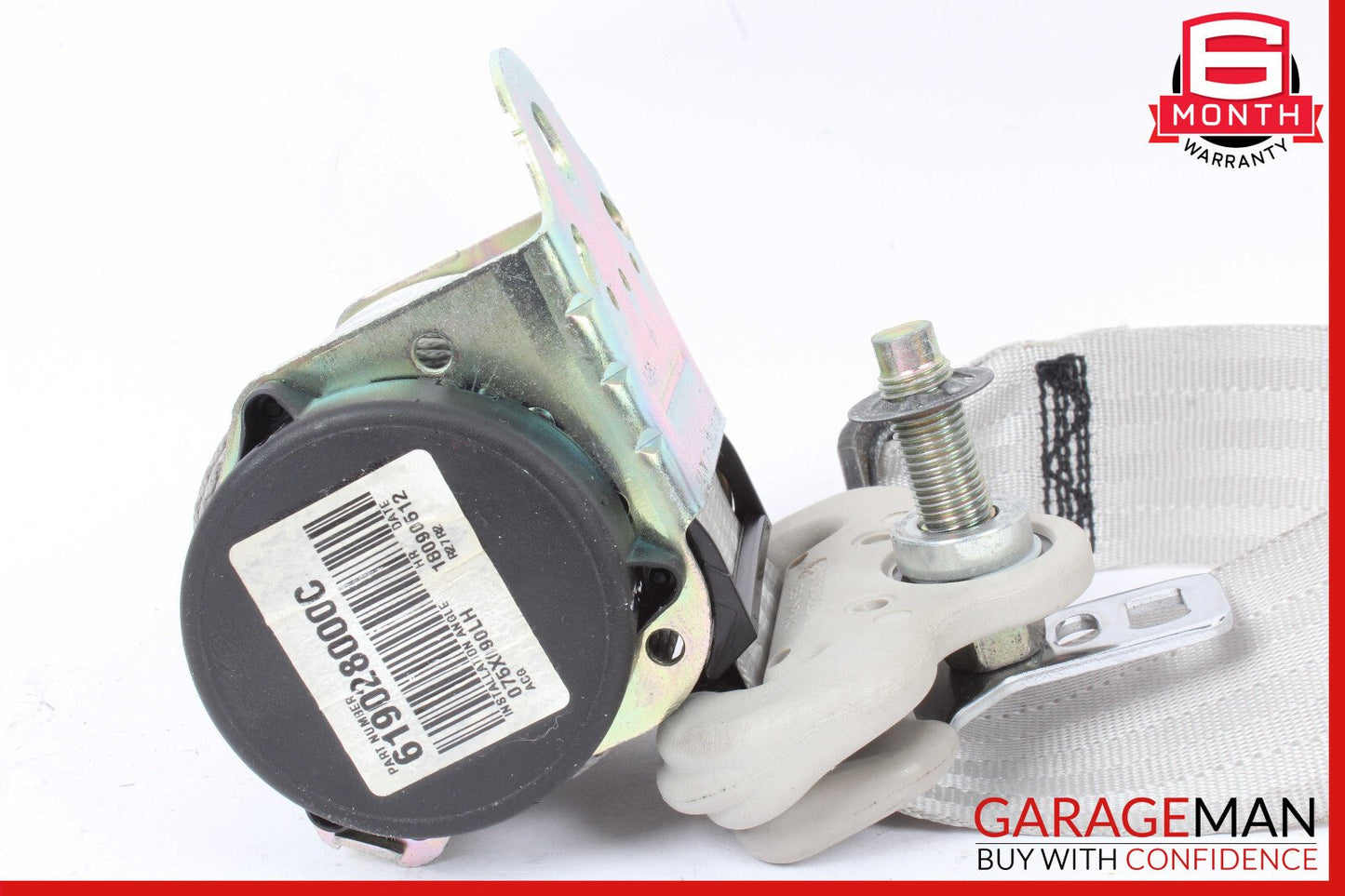11-12 Nissan Leaf Rear Left Seatbelt Seat Belt Retractor OEM