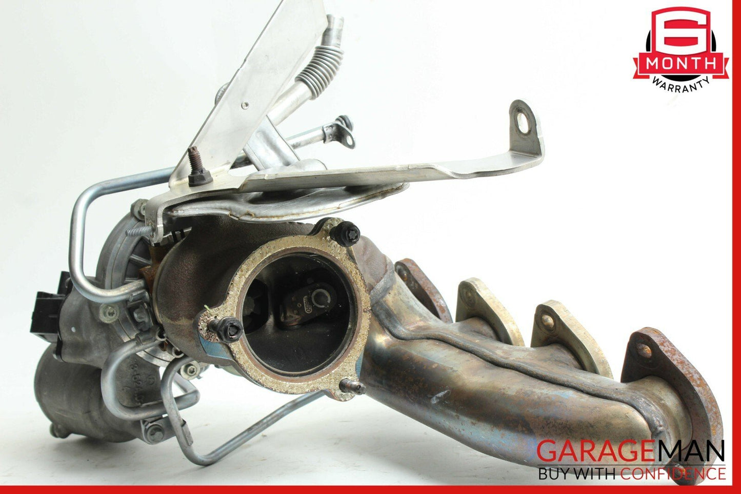 12-14 Mercedes W204 C250 Engine Motor Turbocharger Exhaust Manifold Header OEM