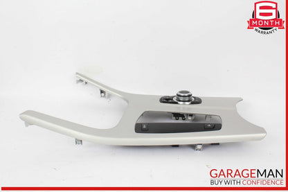 11-17 BMW X3 Center Console Shifter Trim Panel w/ Media Switch Controller OEM