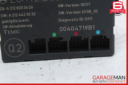 08-18 Mercedes W212 E350 C300 E400 Front Right Side Door Control Module OEM