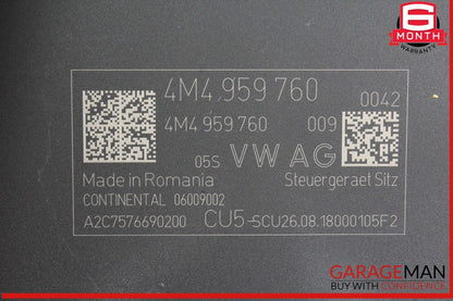18-25 Audi Q7 Q5 Front Left Driver Side Seat Memory Adjustment Control Module