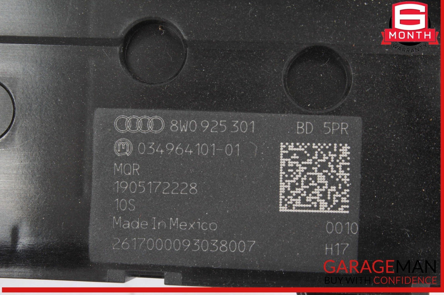 17-24 Audi A4 Allroad Traction Parking Control Multi Switch Panel 8W0925301 OEM