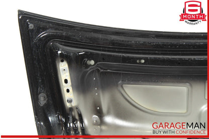 10-16 Mercedes W212 E350 E400 Sedan Rear Trunk Lid Deck Shell Panel Black OEM