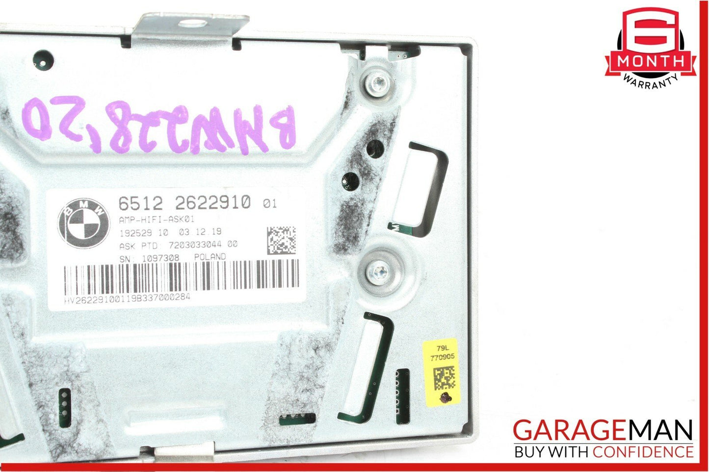 20-21 BMW 228i xDrive Amp Amplifier OEM