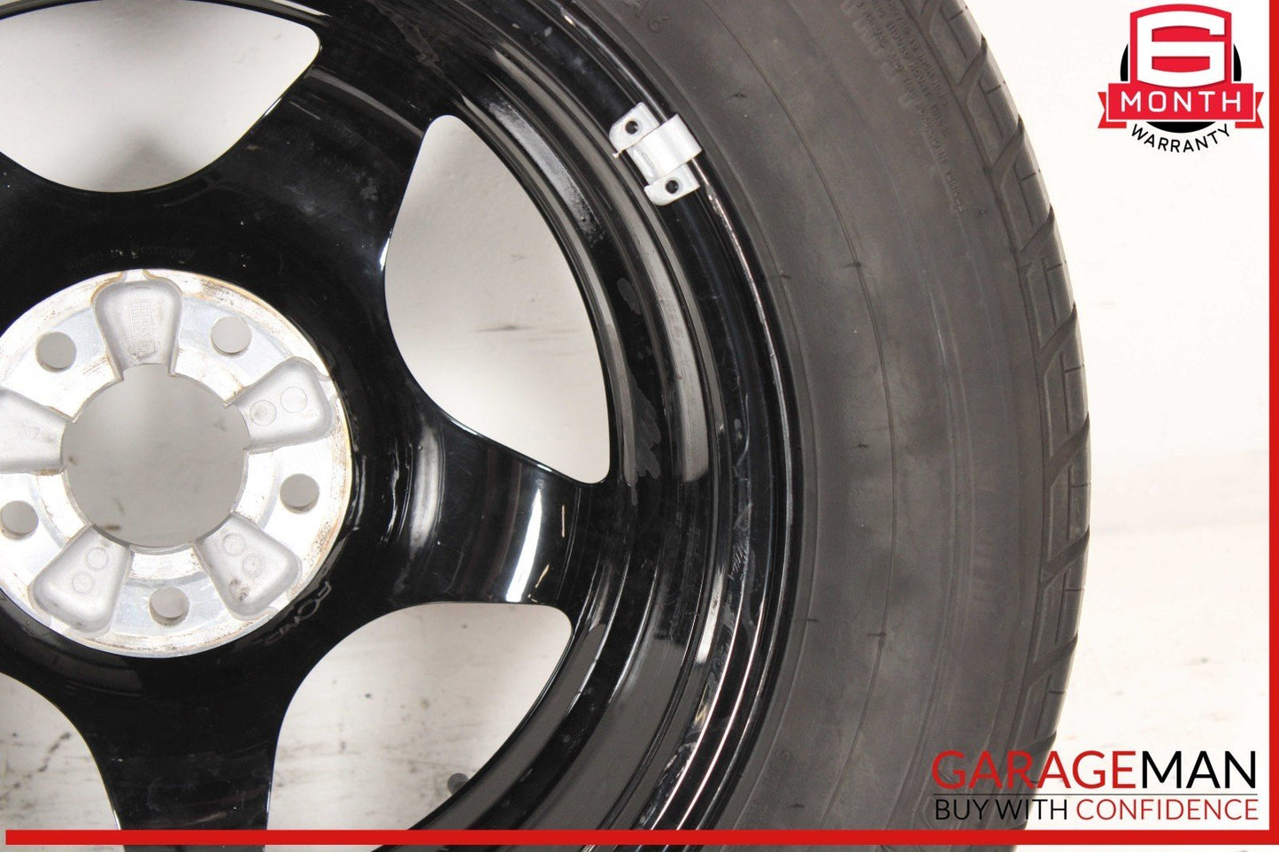 00-06 Mercedes W220 S430 CL500 Emergency Spare Tire Wheel Rim 225 / 60 R16 OEM