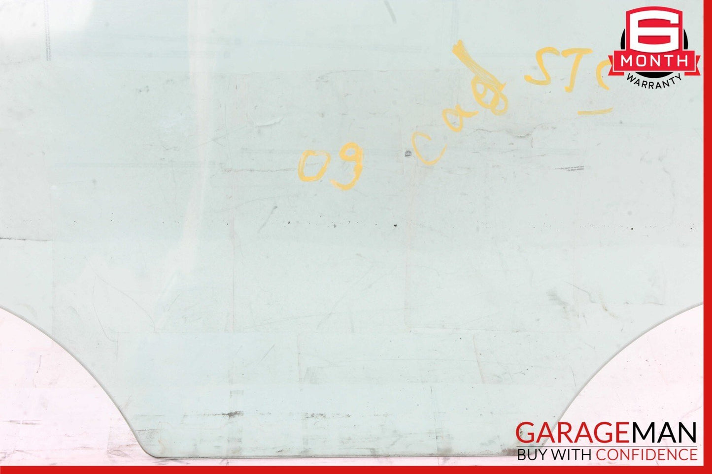 05-11 Cadillac STS Rear Left Driver Side Door Window Glass OEM