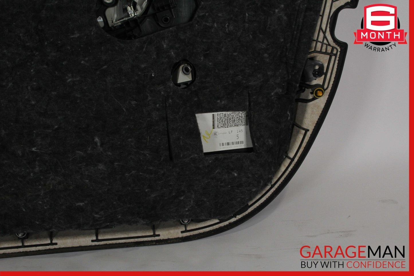 15-16 Mercedes W205 C350e C300 Front Left Interior Door Panel Trim Assy Grey