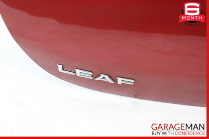 13-17 Nissan Leaf Trunk Lid Liftgate Tailgate Hatch Shell OEM