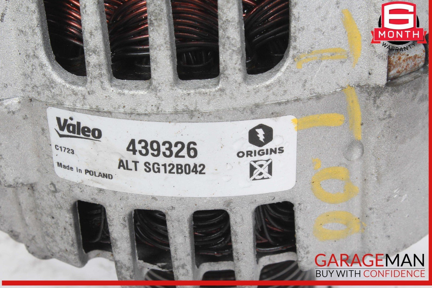 00-06 Audi TT Alternator Generator Valeo OEM