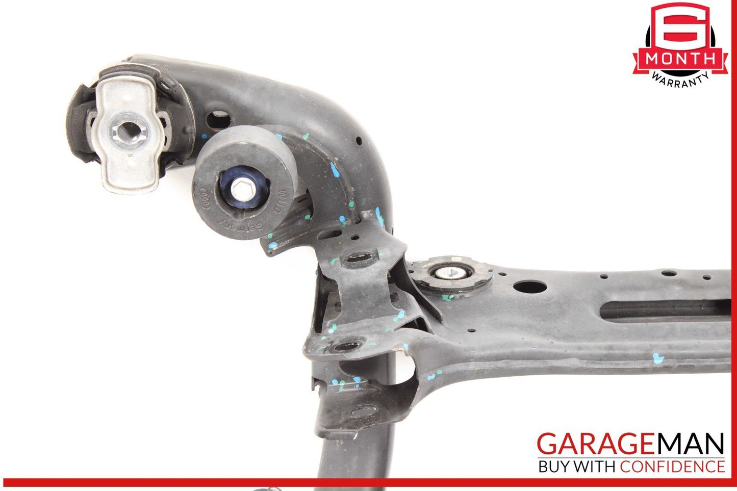 17-19 Audi Q7 Rear Suspension Crossmember Subframe Cradle AWD OEM