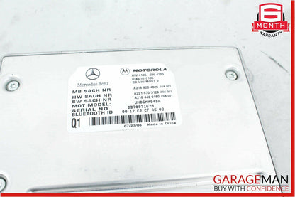 07-09 Mercedes W221 S550 S65 AMG Bluetooth Mobile Cell Phone Control Module OEM