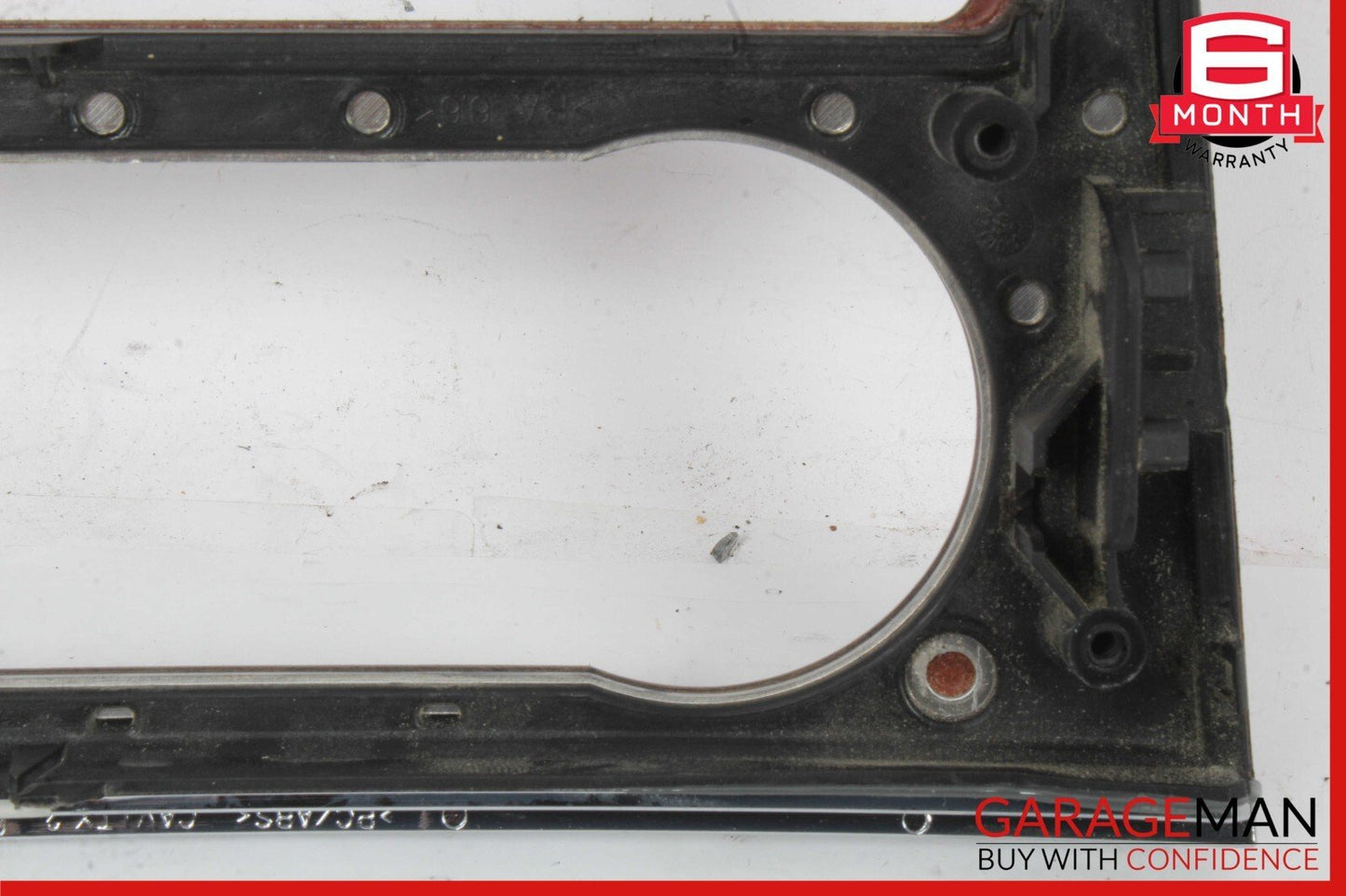 06-12 Mercedes W164 ML350 GL450 Center Dash Dashboard Radio Trim Bezel Wood OEM
