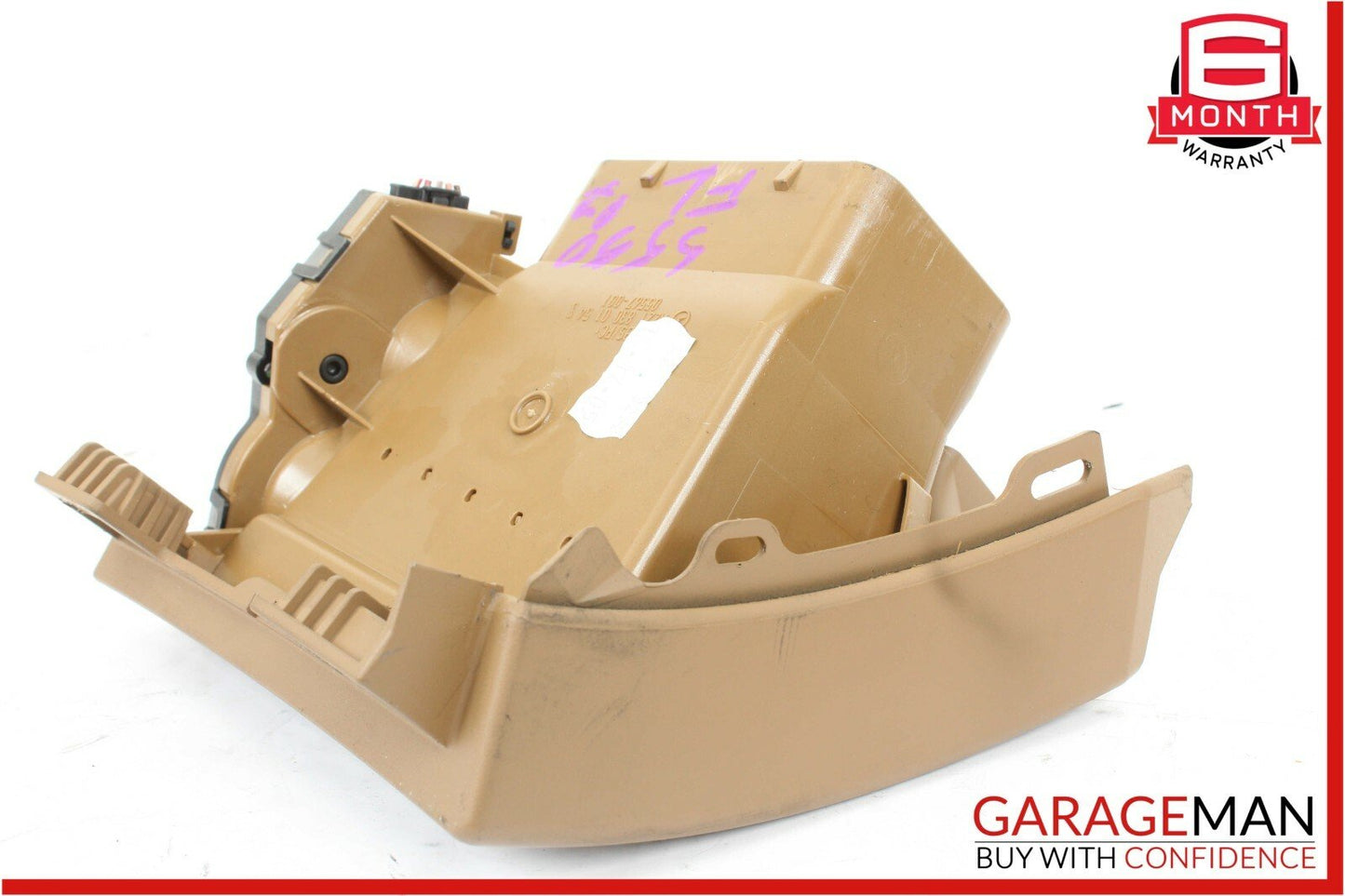 07-14 Mercedes W221 S550 CL550 Front Left Side Dash AC A/C Air Vent Trim Brown