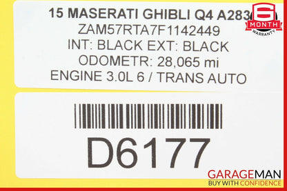 14-17 Maserati Ghibli Power Steering Control Module Unit 670009685 OEM