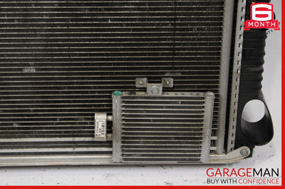 03-06 Mercedes R230 SL500 Cooling Radiator A/C Condensor Oil Cooler OEM