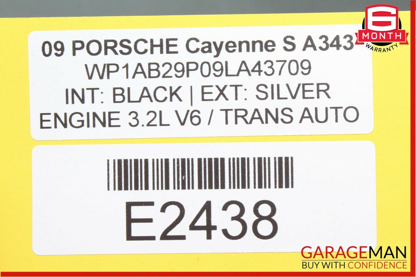 08-10 Porsche Cayenne 957 Front Left / Right Side Seat Adjustment Memory Module