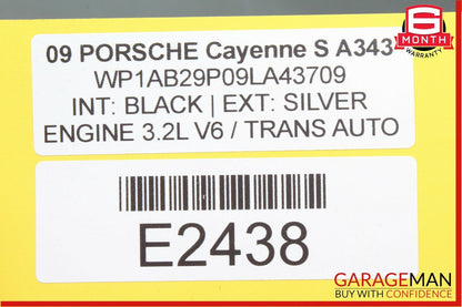 08-10 Porsche Cayenne 957 Front Left / Right Side Seat Adjustment Memory Module