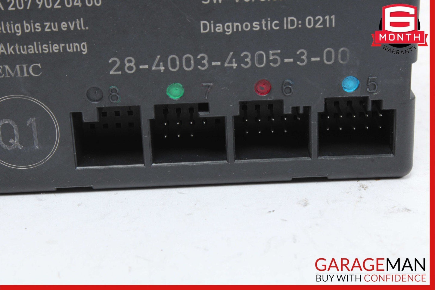 08-17 Mercedes C250 E550 E350 Front Left Side Door Control Module