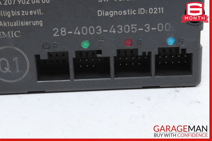 08-17 Mercedes C250 E550 E350 Front Left Side Door Control Module