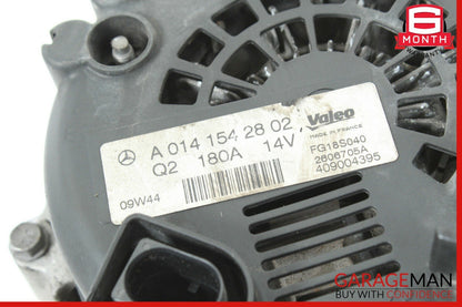 10-13 Mercedes W221 S400 Hybrid 3.5 V6 180 AMP Alternator 0141542802 OEM