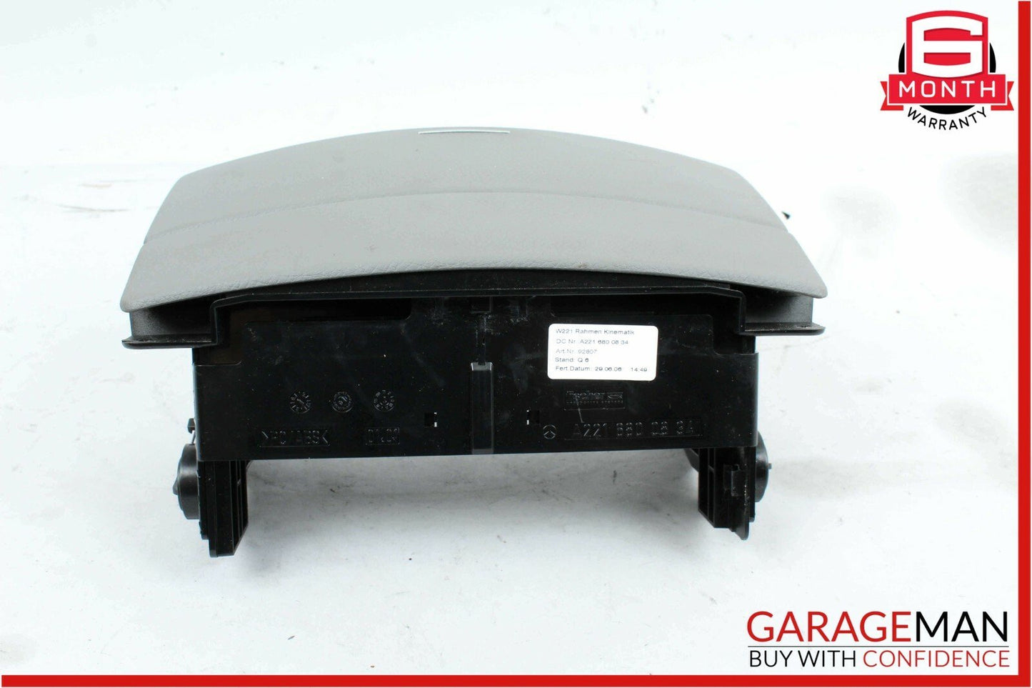 07-13 Mercedes W221 S500 S350 Dash Console CD Player Cover Trim Panel OEM