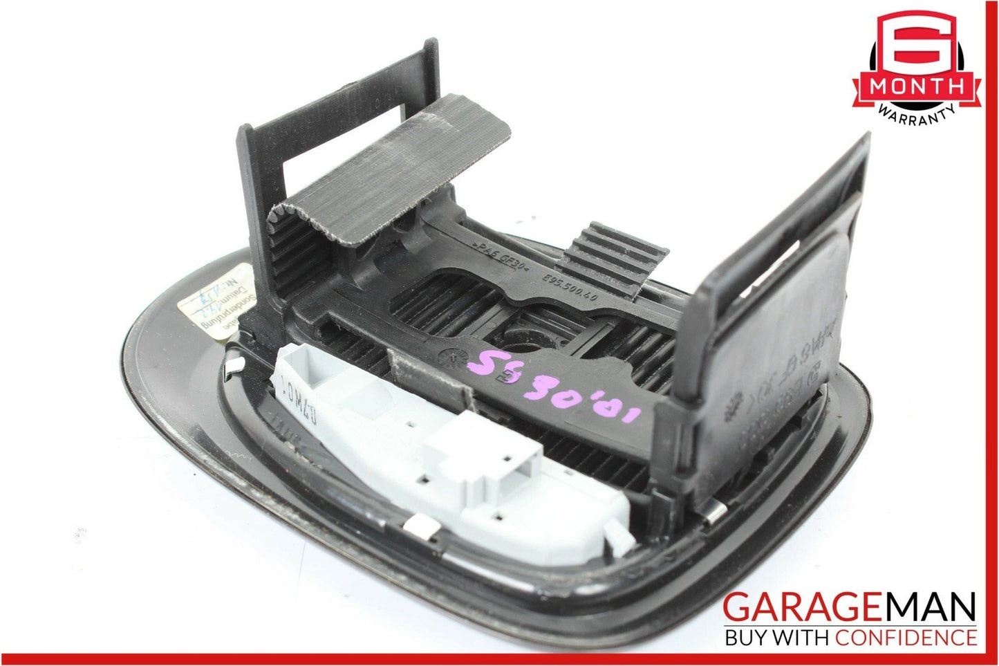 00-06 Mercedes W220 S430 Floor Gear Shifter Bezel Trim Indicator Bezel Wood