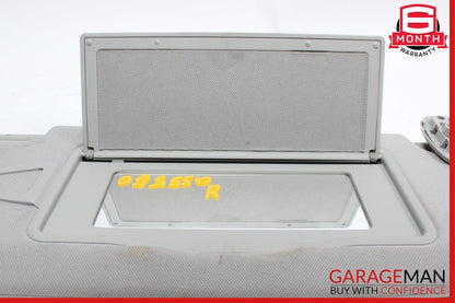 07-13 Mercedes W221 S550 S450 Front Right Sun Visor Sunvisor Shade Cover Gray