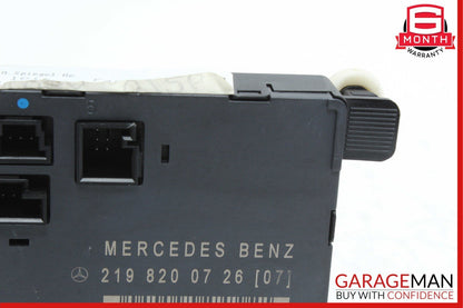 06-11 Mercedes CLS500 CLS550 CLS63 AMG Front Right Side Door Control Module Unit