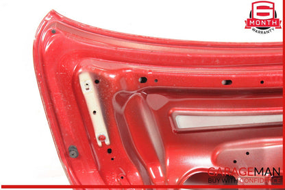 15-21 Mercedes W205 C300 C43 C63 AMG Rear Trunk Lid Shell Cover Panel Red OEM