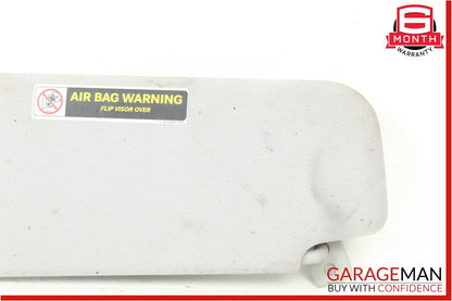 06-11 Mercedes W219 CLS500 Front Right Side Sunvisor Sun Visor Shade Gray OEM
