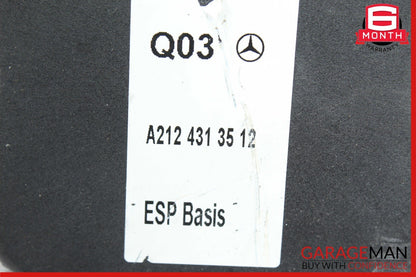 10-16 Mercedes W212 E350 E400 ABS Anti Lock Pump Brake Module 2124313512 OEM