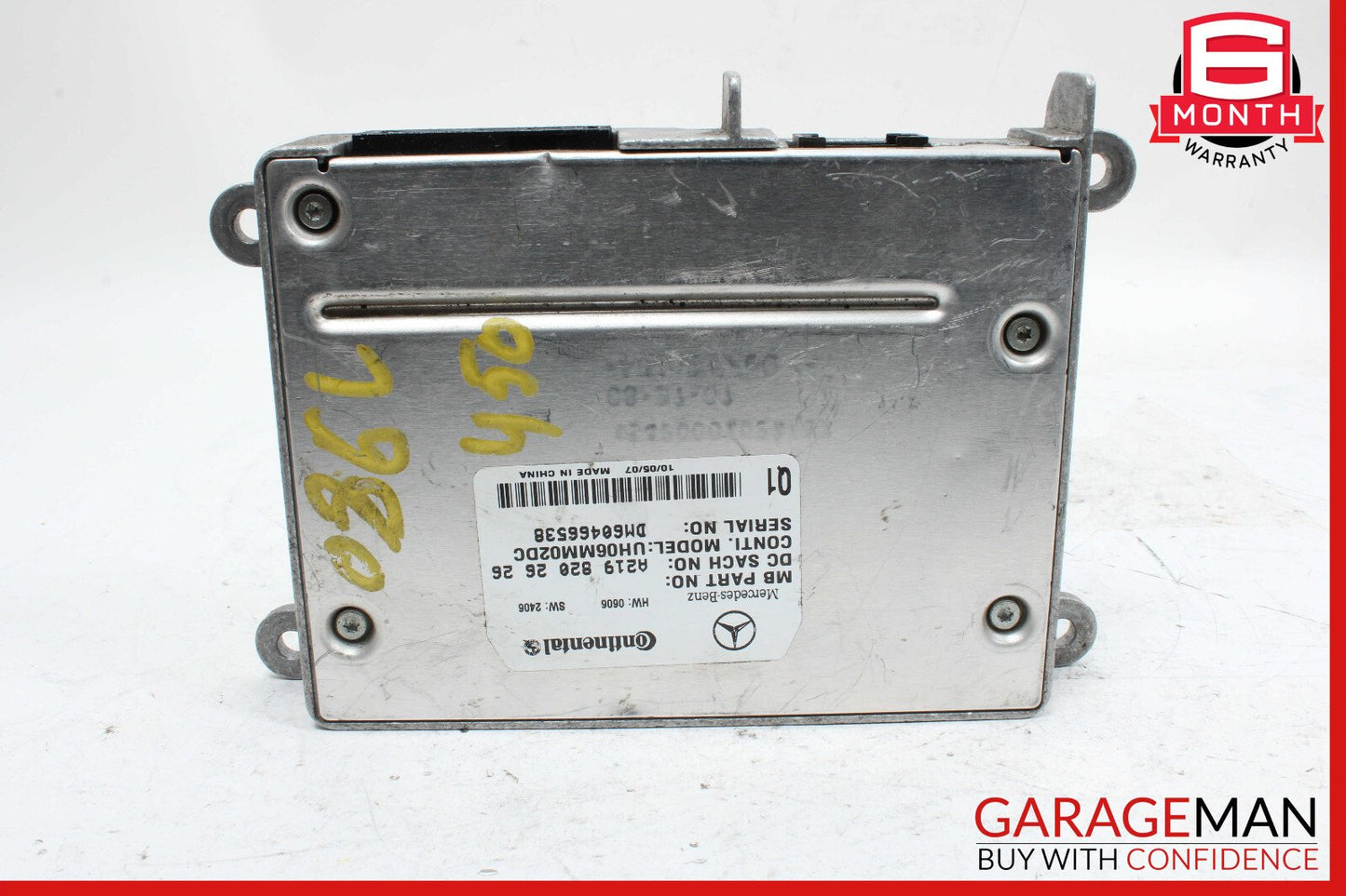 06-12 Mercedes X164 GL450 SL550 Communication Control Module 2198200926 OEM