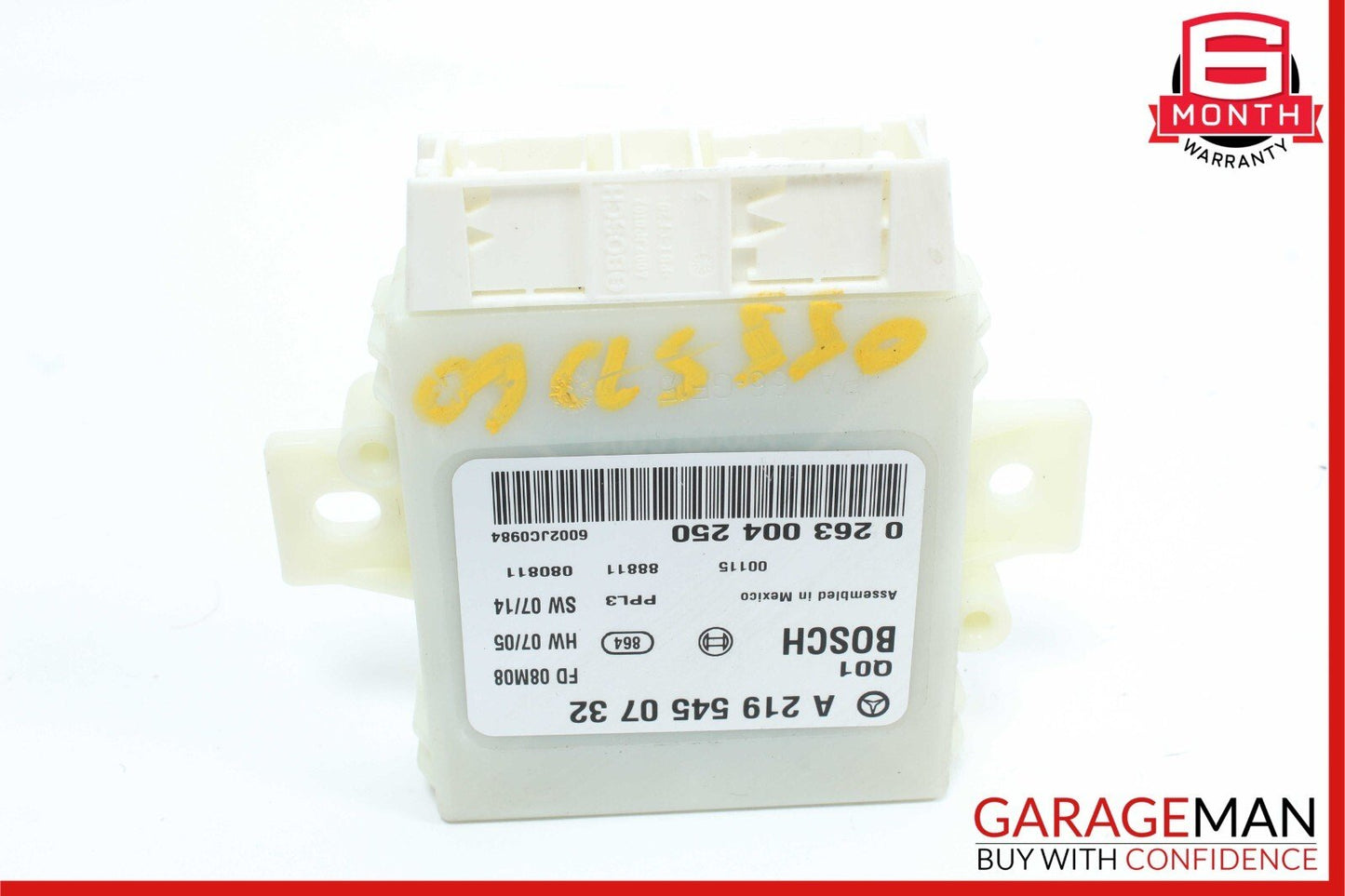09-11 Mercedes W219 CLS550 CLS63 AMG Parking Distance Control PDC Module OEM