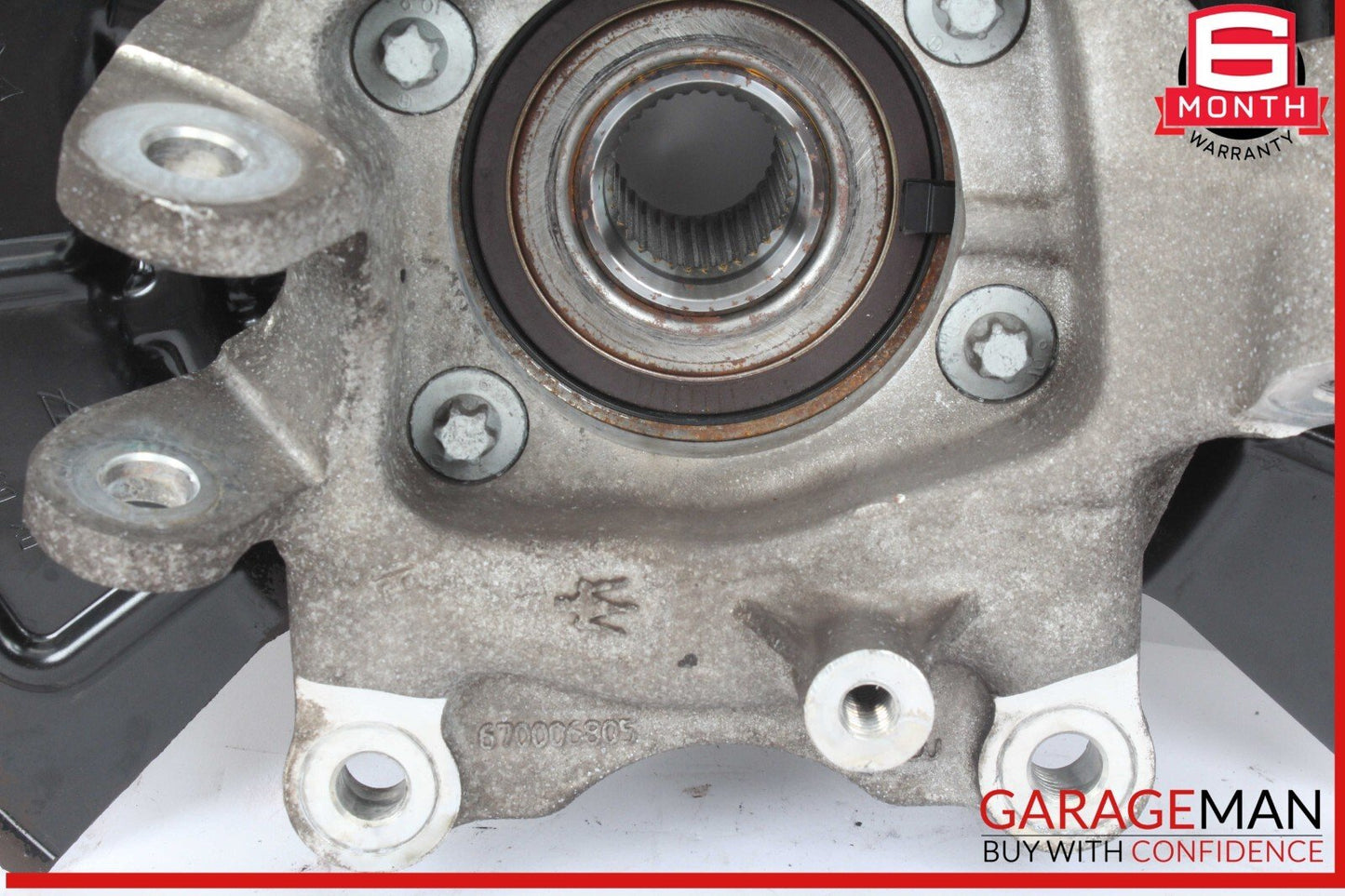 14-17 Maserati Quattroporte Rear Right Passenger Side Spindle Knuckle Hub OEM