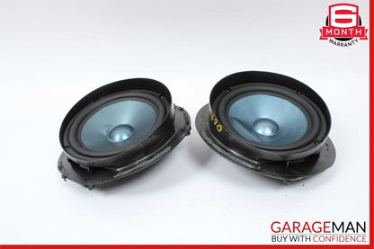 07-09 Mercedes W211 E350 Rear Left & Right Side Door Audio Sound Speakers Set