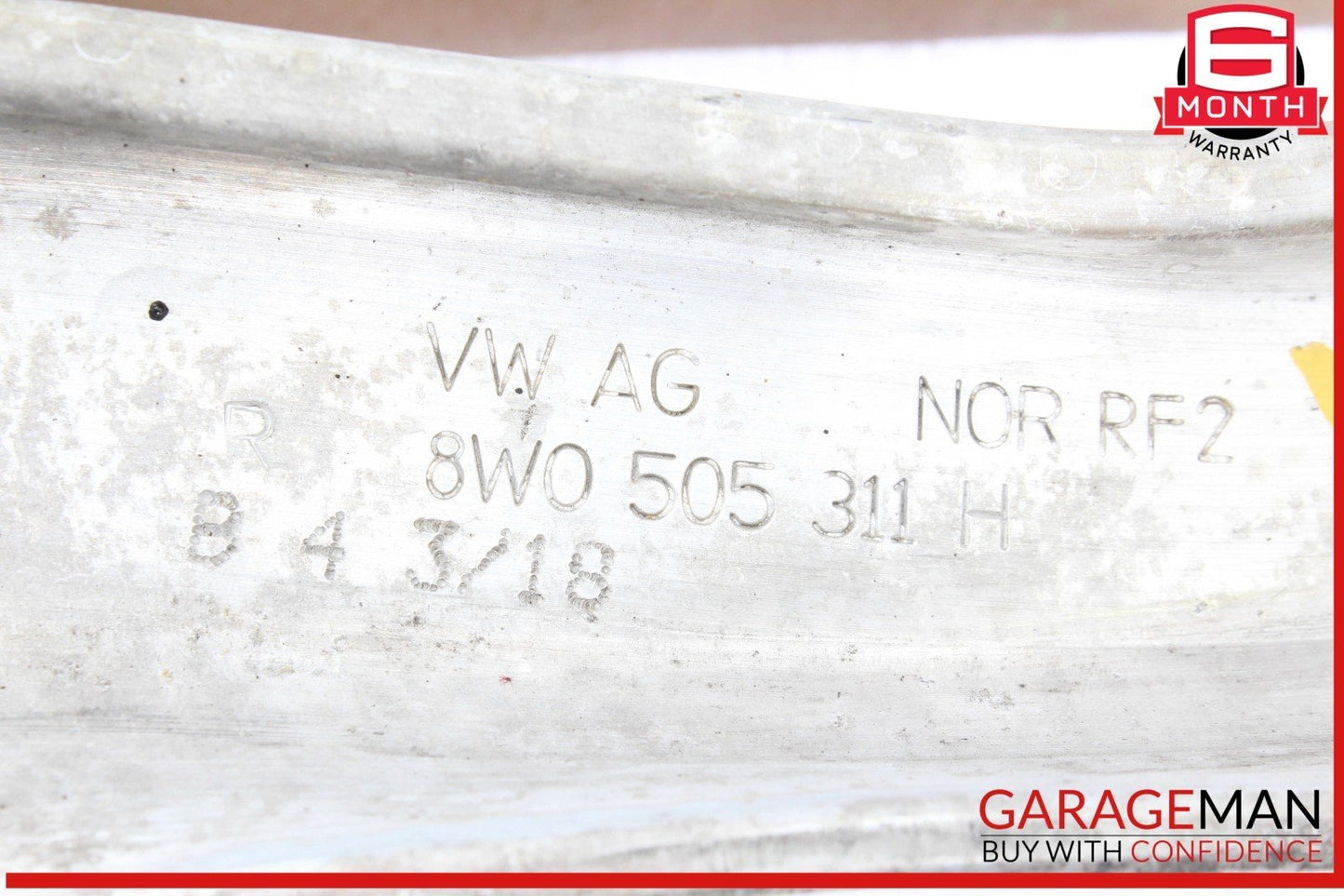 17-24 Audi RS5 A4 Rear Left Driver Side Lower Control Arm 8W0505311H OEM
