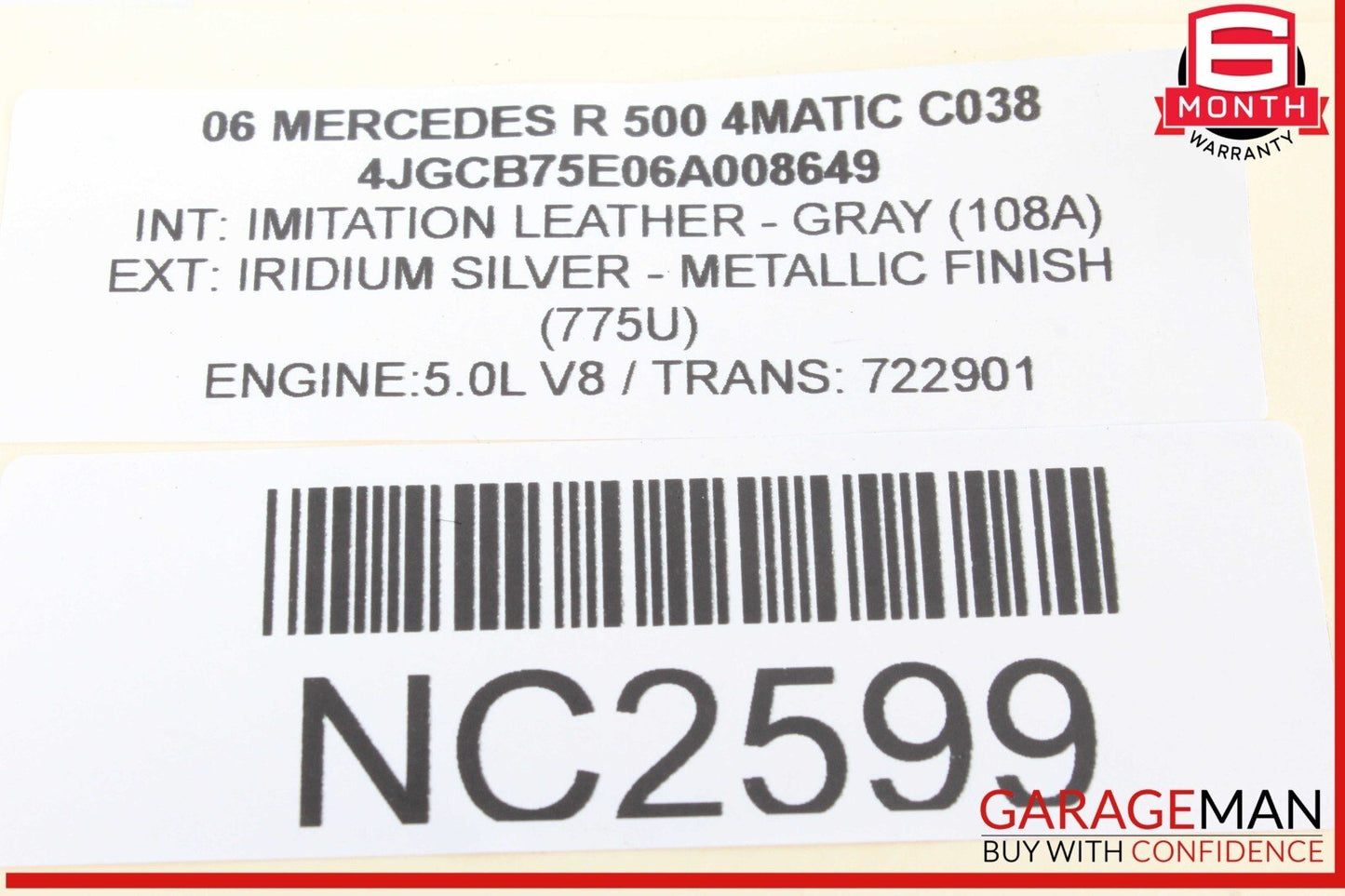 06-13 Mercedes W251 R500 4MATIC GL450 R350 Gas Throttle Accelerator Pedal OEM