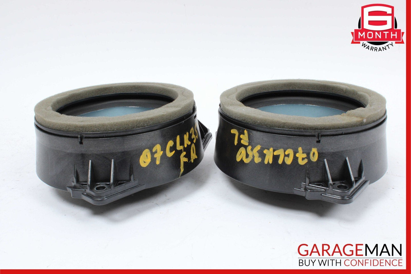 03-09 Mercedes W209 CLK350 Front Right & Left Door Audio Sound Speaker Set of 2