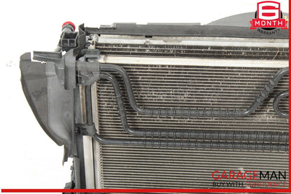 12-14 Mercedes W212 E550 C250 Engine Radiator Condenser Cooling Fan Motor Assy