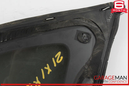 16-22 BMW X1 Rear Left Driver Side Quarter Window Glass OEM